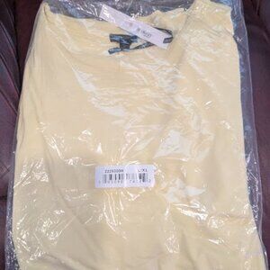 NWT Coco + Carmen Double Layer Tunic Size L/XL Yellow